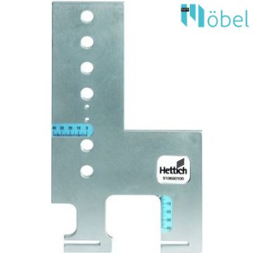   HETTICH Szerelősablon Practica Innotech fiókelő szereléshez 