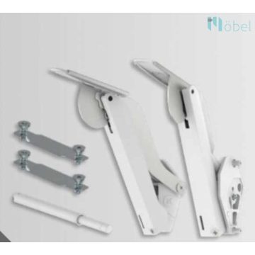   Kesseböhmer FREEspace pto E típusú felnyíló vasalat nikkel/fehér