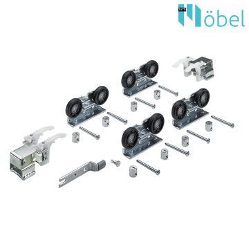 HETTICH 45078 TOP LINE1 SET 2-DOORS 75KG