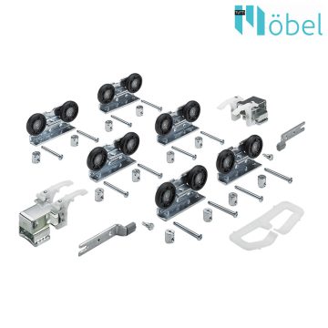 HETTICH 45079 TOP LINE1 SET 3-DOORS 75KG