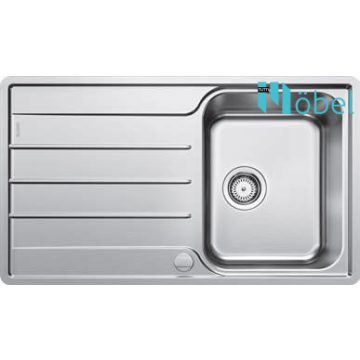   BLANCO LEMIS 45 S-IF mosogatótálca, forgatható, fényezett rozsdamentes acél, csaplyuk nélkül, excenter nélkül