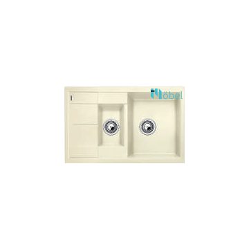   BLANCO METRA 6 S Compact Silgranit mosogatótálca, antracit, excenterrel