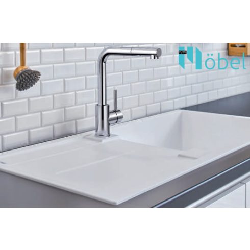 BLANCO METRA XL 6 S Silgranit mosogatótálca, kávé, excenter nélkül