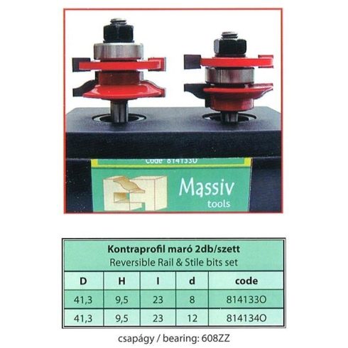 Kontraprofil maró - 2 darab / szett (814134O)