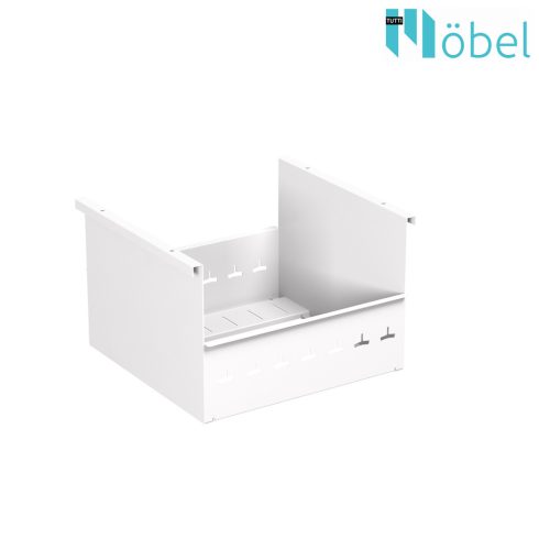 HETTICH 9011502 Card index box A4, narrow ped, alu.