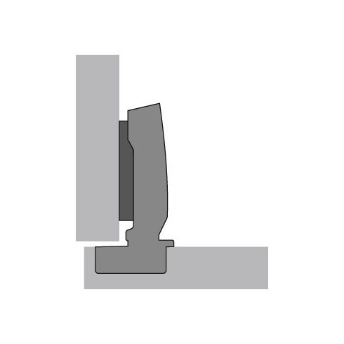 HETTICH SENSYS 8645i rázáródó fékes kivetőpánt, talp nélkül