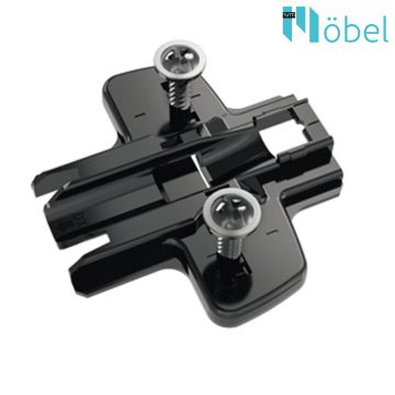 Hettich Sensys talp MC8AVZ5-LR37*32-D1,5     BLACK      PU50