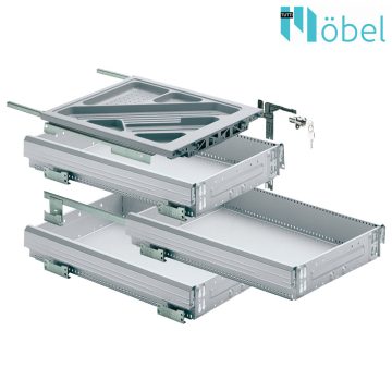 HETTICH 9111130 P2O CONT.SET 530/3xKA Alu-F