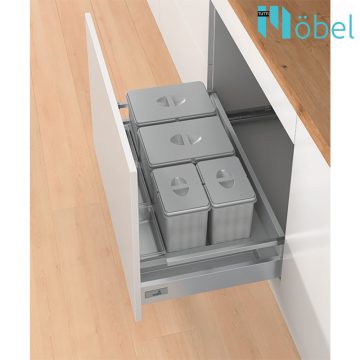 HETTICH 9132350 BIN.IT FLEX 900 2x12l, 2x5,5l