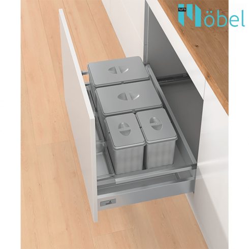 HETTICH 9132350 BIN.IT FLEX 900 2x12l, 2x5,5l