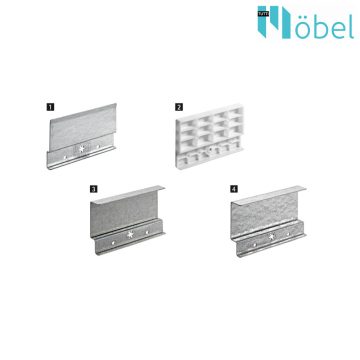 HETTICH 9134769 EASYS BRACKET 14,5MM ARCITECH