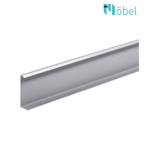 HETTICH TopLine M tolóajtó vasalat Korpusz végzáró profil elülső ajtóhoz 2500 mm