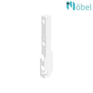   HETTICH INNOTECH ATIRA, duplafalú fiókrendszer hátfalrögzítő  fehér  H-176 mm jobb