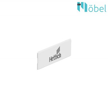   HETTICH INNOTECH ATIRA, duplafalú fiókrendszer takaró kupak fehér