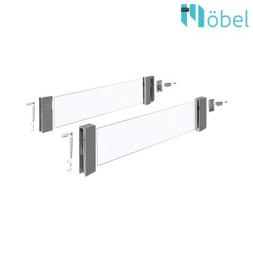   HETTICH INNOTECH ATIRA, duplafalú fiókrendszer Designside antracit 520 mm