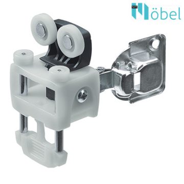 HETTICH 9237488 RUNNER WL ONE HINGE SPRING DBS LH GREY