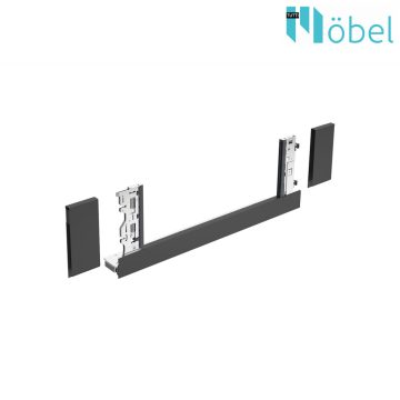   HETTICH 9257160 AVANTECH YOU Inlay oldalpanel rögzítő H-187 antracit 350 mm jobb