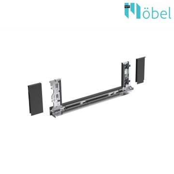   HETTICH 9257171 AVANTECH YOU Inlay oldalpanel rögzítő H-187 antracit 650 mm bal