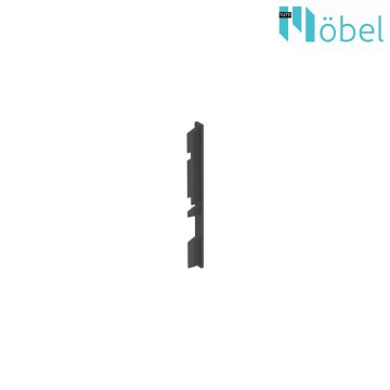   HETTICH 9257637 AVANTECH YOU Belső előlap végzáró H-101 antracit  
