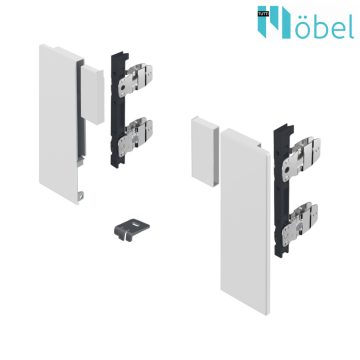   HETTICH 9257652 AVANTECH YOU Belső előlap rögzítő, egyedi anyaghoz H-187 fehér  