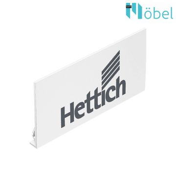   HETTICH 9257704 AVANTECH YOU Takarósapka, HETTICH logóval  fehér  