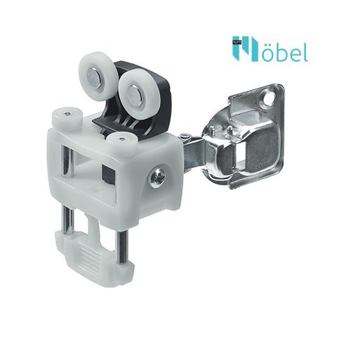 HETTICH 9276923 RUNNER WL ONE HINGE SPRING DBS LH WHITE