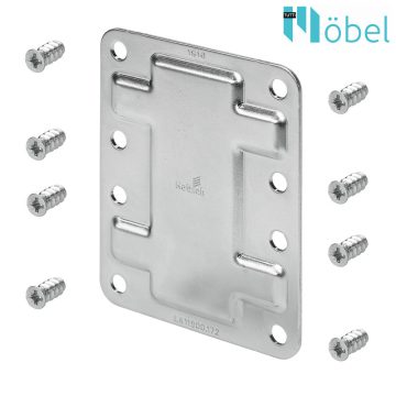 HETTICH 9277156 SET TL CONNECTION PLATE DOUBLE