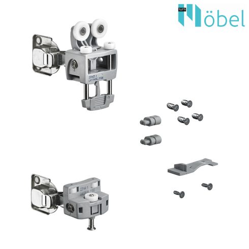 HETTICH 9277991 WLL Set RP+GP, SC, 12kg, lhs, grey