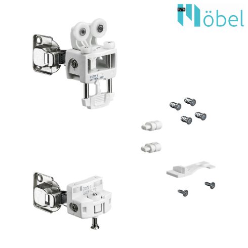 HETTICH 9278005 WLL Set RP+GP, SC, 12kg, lhs, white