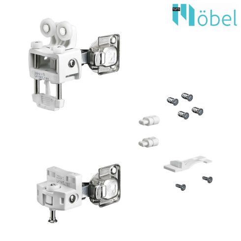 HETTICH 9278007 WLL Set RP+GP, SC, 12kg, rhs, white