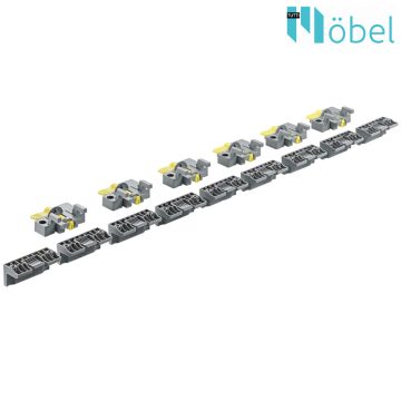 HETTICH 9278080 SET TLXL PROFILADAPTER 9/12 4M