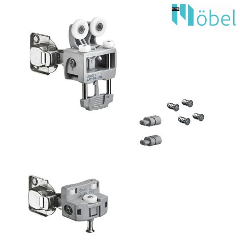 HETTICH 9278260 WLL Set RP+GP, 12kg, lhs, grey