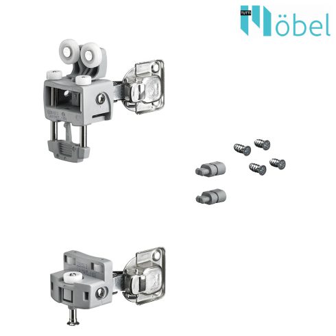 HETTICH 9278285 WLL Set RP+GP, 12kg, rhs, grey