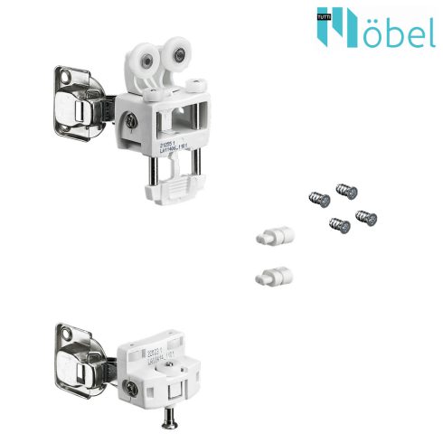 HETTICH 9278345 WLL Set RP+GP, 12kg, lhs, white