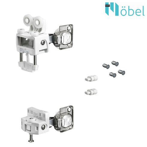 HETTICH WingLine L tolóajtó vasalat fékezős 12 kg jobb, fehér