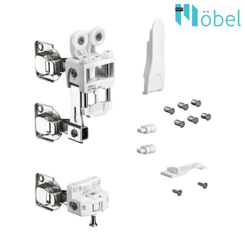HETTICH 9278487 WLL Set RP+GP, SC, 25kg, lhs, white