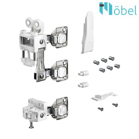 HETTICH 9278488 WLL Set RP+GP, SC, 25kg, rhs, white