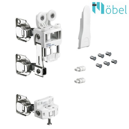 HETTICH 9278601 WLL Set LT+FT, 25kg, lks, weiß