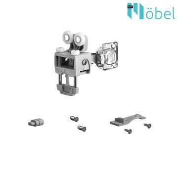 HETTICH 9278611 WLL Set RP, SC, 12kg, rhs, grey