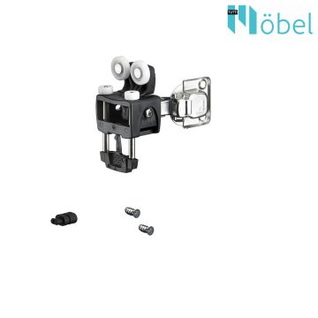 HETTICH 9278646 WLL Set RP, 12kg, rhs, black