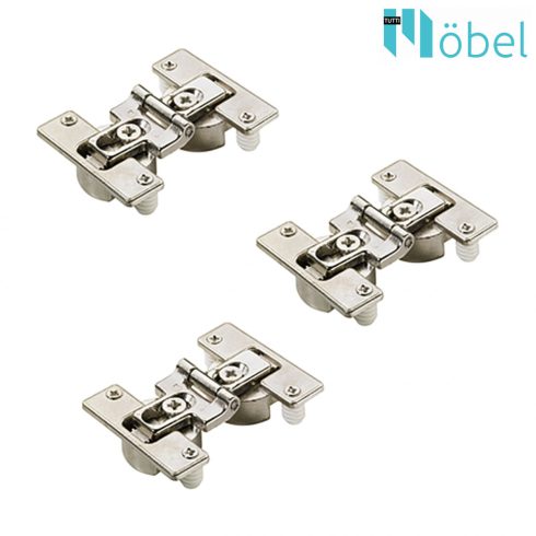 HETTICH 9278787 BAG SET WLL CH, Adjustable, Press In, 3x