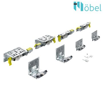 HETTICH 9278795 SET TLXL 4-DOOR STB19H33 22-30MM 80KG