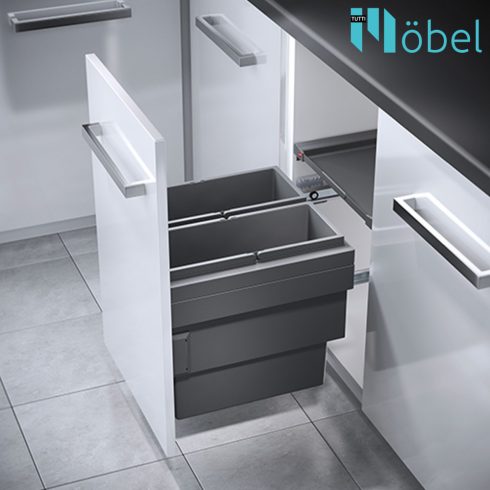 HETTICH 9279420 WASTE SYST. CARGO SYNCHRO 450 2x18L