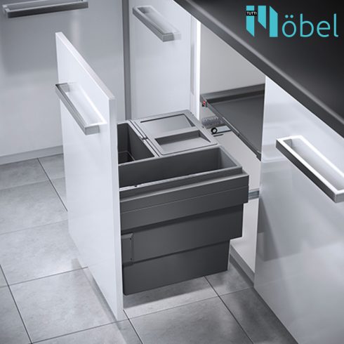 HETTICH 9279422 WASTE SYST. CARGO SYNCHRO 500 13/13/18L