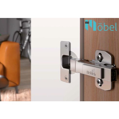 Hettich Novisys pánt, talp nélkül, rugó nélkül, közézáródó