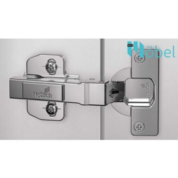   HETTICH 9313190 Novisys TB fékes rázáródó pánt, talp nélkül (BLUM fejfurattal)