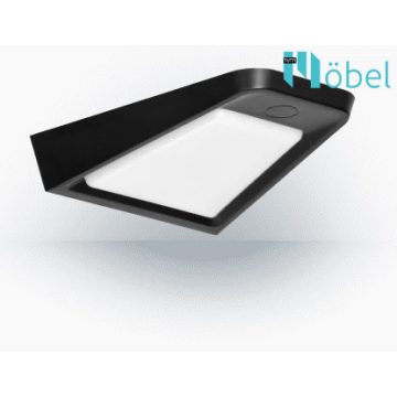 DIKI LED lámpa, fekete/természetes fehér