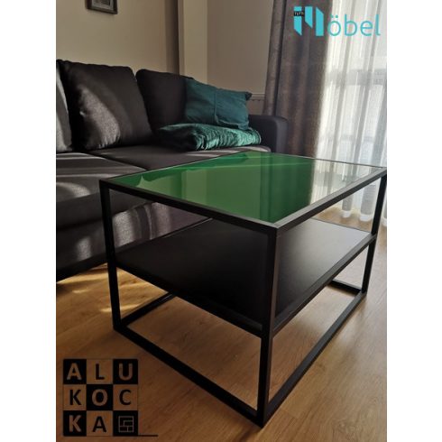 Alukocka PVC üvegtartó 4 mm-es üveghez, 3000 mm