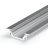 LED profil GROOVE - alumínium