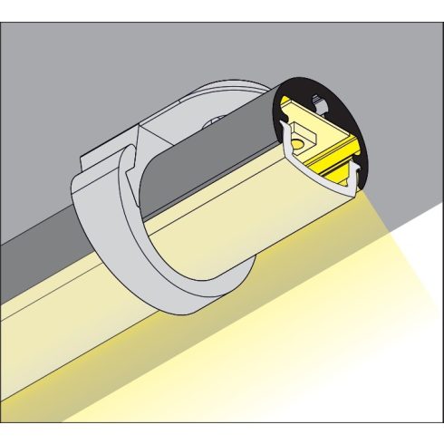 LED profil PEN - alumínium